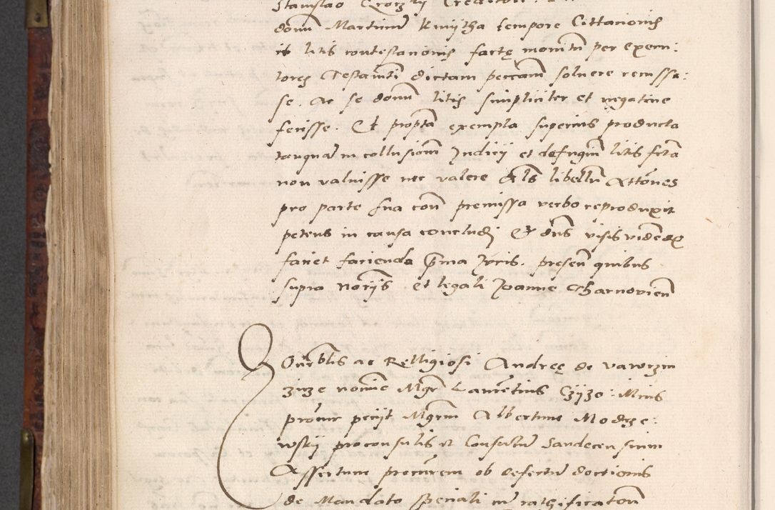 Zdjęcie nr 656 dla obiektu archiwalnego: Acta actorum causar[um sen]tenciarum tam diffinitivarum quam interlocutoriarum et obligacionum coram reverendo domino Benedicto Isdbienski cancellario Gnesnensi, cantore et vicario in spiritualibus generali Craccoviensi ad annum Domini millesimum quingentesimum quadragesimum quartum, cuius indicio est secunda, pontificatus sanctiss[imi] in Christo patris et [domi]ni nostri domini Pauli divina providencia pape tercii feliciter moderni, anno coronancionis eiusdem decimo, continuantur