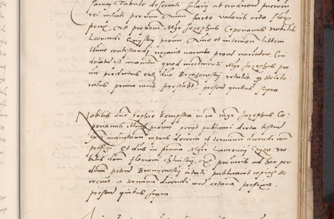 Zdjęcie nr 653 dla obiektu archiwalnego: Acta actorum causar[um sen]tenciarum tam diffinitivarum quam interlocutoriarum et obligacionum coram reverendo domino Benedicto Isdbienski cancellario Gnesnensi, cantore et vicario in spiritualibus generali Craccoviensi ad annum Domini millesimum quingentesimum quadragesimum quartum, cuius indicio est secunda, pontificatus sanctiss[imi] in Christo patris et [domi]ni nostri domini Pauli divina providencia pape tercii feliciter moderni, anno coronancionis eiusdem decimo, continuantur