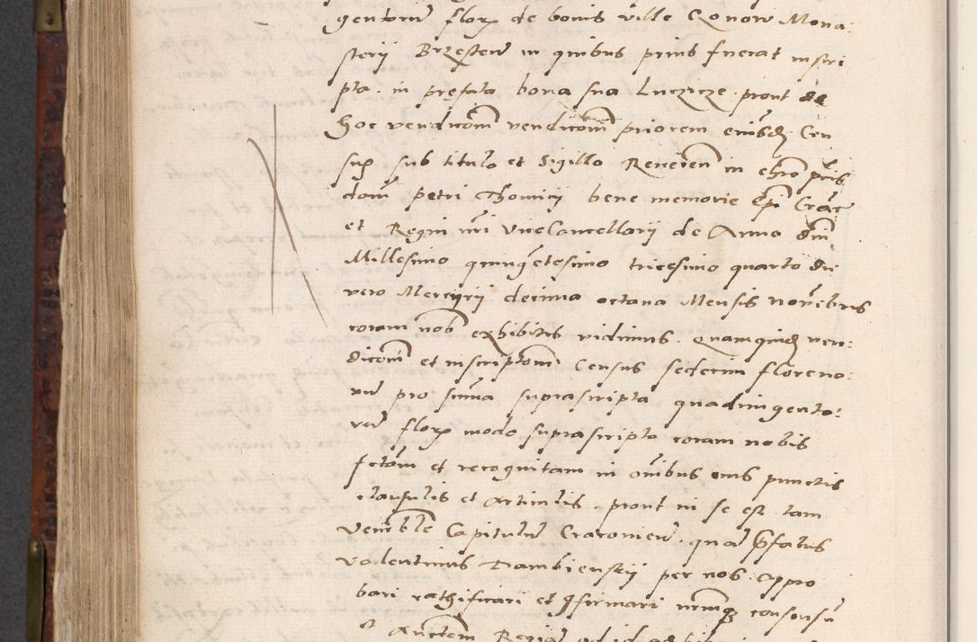 Zdjęcie nr 650 dla obiektu archiwalnego: Acta actorum causar[um sen]tenciarum tam diffinitivarum quam interlocutoriarum et obligacionum coram reverendo domino Benedicto Isdbienski cancellario Gnesnensi, cantore et vicario in spiritualibus generali Craccoviensi ad annum Domini millesimum quingentesimum quadragesimum quartum, cuius indicio est secunda, pontificatus sanctiss[imi] in Christo patris et [domi]ni nostri domini Pauli divina providencia pape tercii feliciter moderni, anno coronancionis eiusdem decimo, continuantur