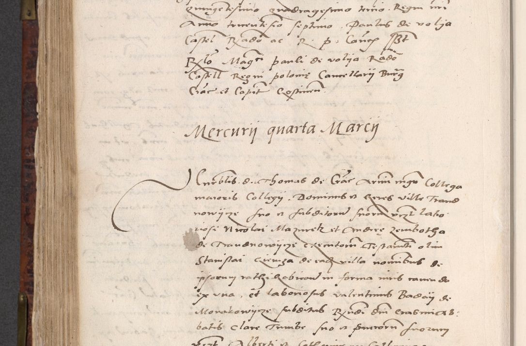 Zdjęcie nr 646 dla obiektu archiwalnego: Acta actorum causar[um sen]tenciarum tam diffinitivarum quam interlocutoriarum et obligacionum coram reverendo domino Benedicto Isdbienski cancellario Gnesnensi, cantore et vicario in spiritualibus generali Craccoviensi ad annum Domini millesimum quingentesimum quadragesimum quartum, cuius indicio est secunda, pontificatus sanctiss[imi] in Christo patris et [domi]ni nostri domini Pauli divina providencia pape tercii feliciter moderni, anno coronancionis eiusdem decimo, continuantur