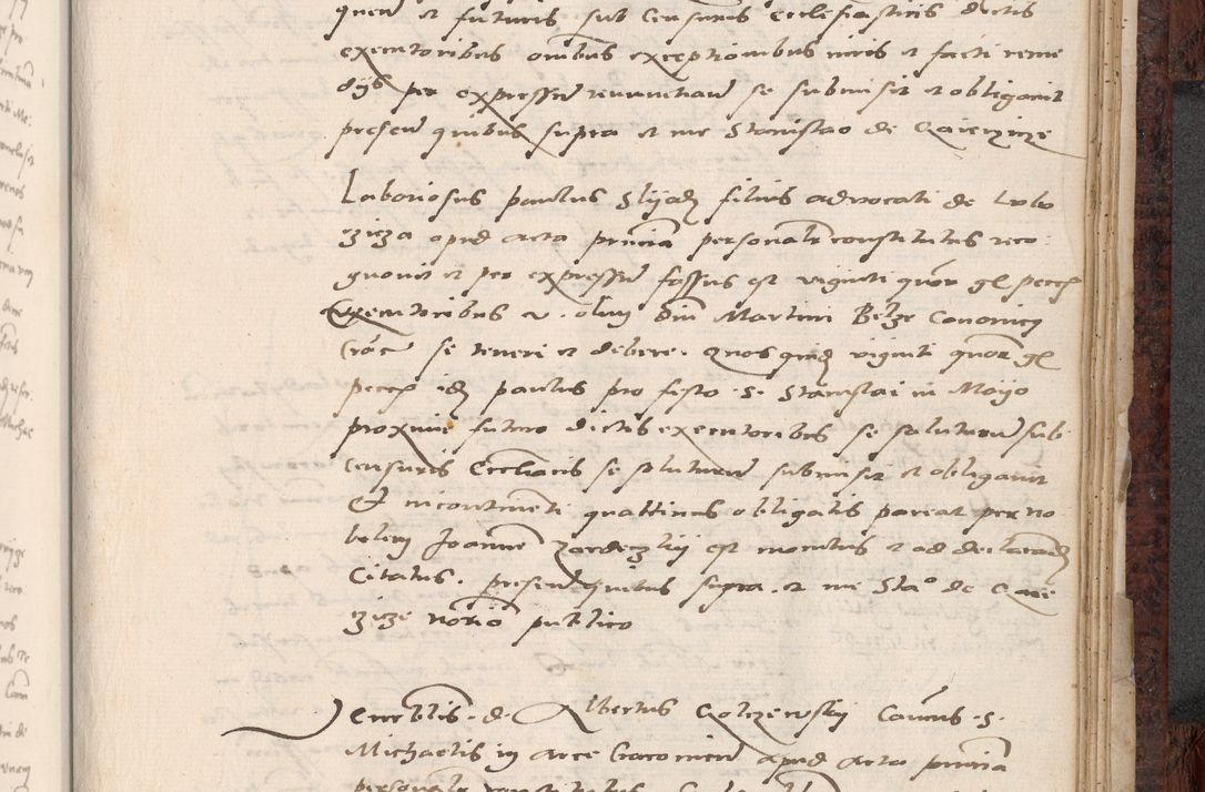 Zdjęcie nr 643 dla obiektu archiwalnego: Acta actorum causar[um sen]tenciarum tam diffinitivarum quam interlocutoriarum et obligacionum coram reverendo domino Benedicto Isdbienski cancellario Gnesnensi, cantore et vicario in spiritualibus generali Craccoviensi ad annum Domini millesimum quingentesimum quadragesimum quartum, cuius indicio est secunda, pontificatus sanctiss[imi] in Christo patris et [domi]ni nostri domini Pauli divina providencia pape tercii feliciter moderni, anno coronancionis eiusdem decimo, continuantur
