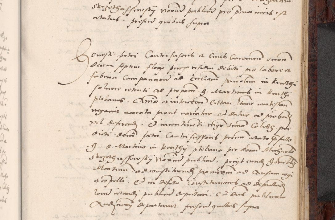 Zdjęcie nr 639 dla obiektu archiwalnego: Acta actorum causar[um sen]tenciarum tam diffinitivarum quam interlocutoriarum et obligacionum coram reverendo domino Benedicto Isdbienski cancellario Gnesnensi, cantore et vicario in spiritualibus generali Craccoviensi ad annum Domini millesimum quingentesimum quadragesimum quartum, cuius indicio est secunda, pontificatus sanctiss[imi] in Christo patris et [domi]ni nostri domini Pauli divina providencia pape tercii feliciter moderni, anno coronancionis eiusdem decimo, continuantur