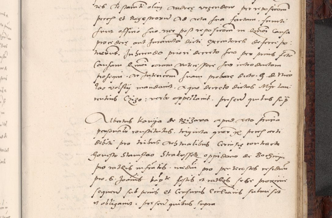 Zdjęcie nr 635 dla obiektu archiwalnego: Acta actorum causar[um sen]tenciarum tam diffinitivarum quam interlocutoriarum et obligacionum coram reverendo domino Benedicto Isdbienski cancellario Gnesnensi, cantore et vicario in spiritualibus generali Craccoviensi ad annum Domini millesimum quingentesimum quadragesimum quartum, cuius indicio est secunda, pontificatus sanctiss[imi] in Christo patris et [domi]ni nostri domini Pauli divina providencia pape tercii feliciter moderni, anno coronancionis eiusdem decimo, continuantur