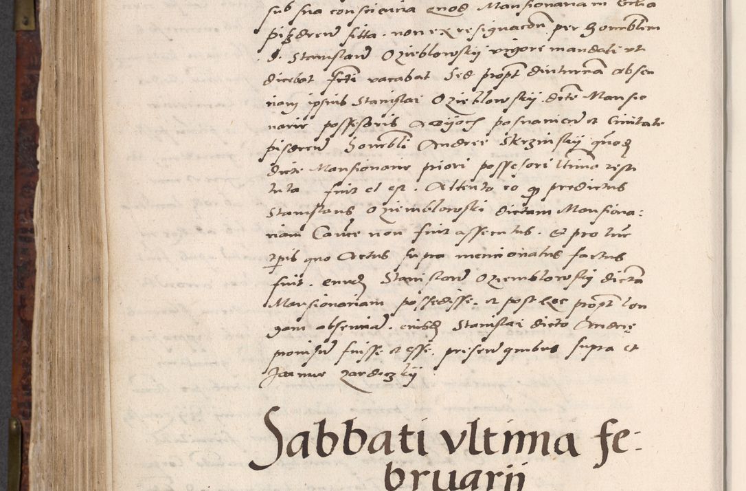 Zdjęcie nr 632 dla obiektu archiwalnego: Acta actorum causar[um sen]tenciarum tam diffinitivarum quam interlocutoriarum et obligacionum coram reverendo domino Benedicto Isdbienski cancellario Gnesnensi, cantore et vicario in spiritualibus generali Craccoviensi ad annum Domini millesimum quingentesimum quadragesimum quartum, cuius indicio est secunda, pontificatus sanctiss[imi] in Christo patris et [domi]ni nostri domini Pauli divina providencia pape tercii feliciter moderni, anno coronancionis eiusdem decimo, continuantur