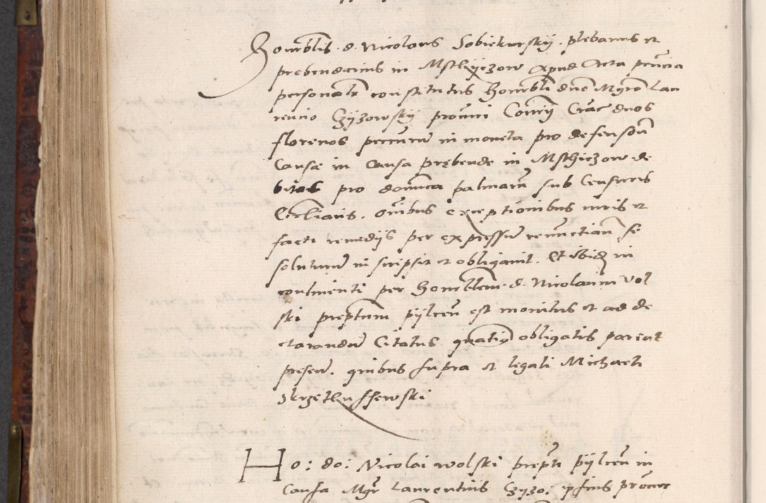 Zdjęcie nr 634 dla obiektu archiwalnego: Acta actorum causar[um sen]tenciarum tam diffinitivarum quam interlocutoriarum et obligacionum coram reverendo domino Benedicto Isdbienski cancellario Gnesnensi, cantore et vicario in spiritualibus generali Craccoviensi ad annum Domini millesimum quingentesimum quadragesimum quartum, cuius indicio est secunda, pontificatus sanctiss[imi] in Christo patris et [domi]ni nostri domini Pauli divina providencia pape tercii feliciter moderni, anno coronancionis eiusdem decimo, continuantur