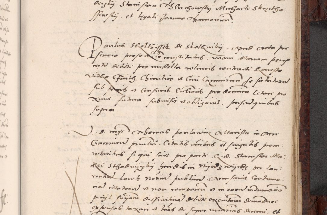 Zdjęcie nr 633 dla obiektu archiwalnego: Acta actorum causar[um sen]tenciarum tam diffinitivarum quam interlocutoriarum et obligacionum coram reverendo domino Benedicto Isdbienski cancellario Gnesnensi, cantore et vicario in spiritualibus generali Craccoviensi ad annum Domini millesimum quingentesimum quadragesimum quartum, cuius indicio est secunda, pontificatus sanctiss[imi] in Christo patris et [domi]ni nostri domini Pauli divina providencia pape tercii feliciter moderni, anno coronancionis eiusdem decimo, continuantur