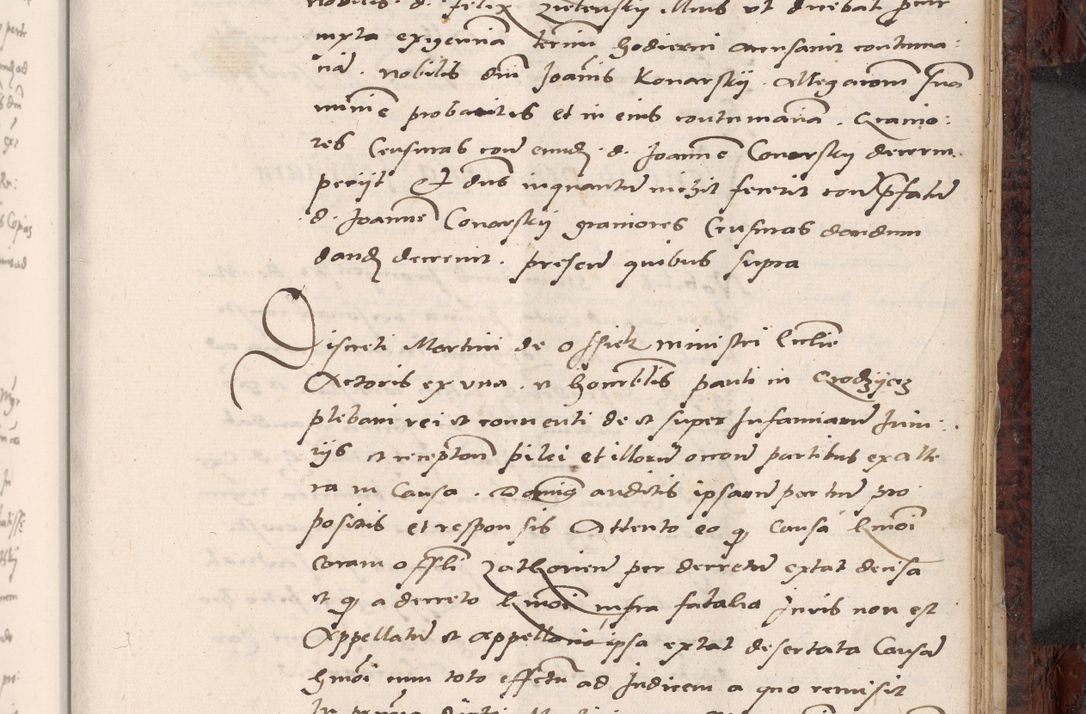 Zdjęcie nr 629 dla obiektu archiwalnego: Acta actorum causar[um sen]tenciarum tam diffinitivarum quam interlocutoriarum et obligacionum coram reverendo domino Benedicto Isdbienski cancellario Gnesnensi, cantore et vicario in spiritualibus generali Craccoviensi ad annum Domini millesimum quingentesimum quadragesimum quartum, cuius indicio est secunda, pontificatus sanctiss[imi] in Christo patris et [domi]ni nostri domini Pauli divina providencia pape tercii feliciter moderni, anno coronancionis eiusdem decimo, continuantur
