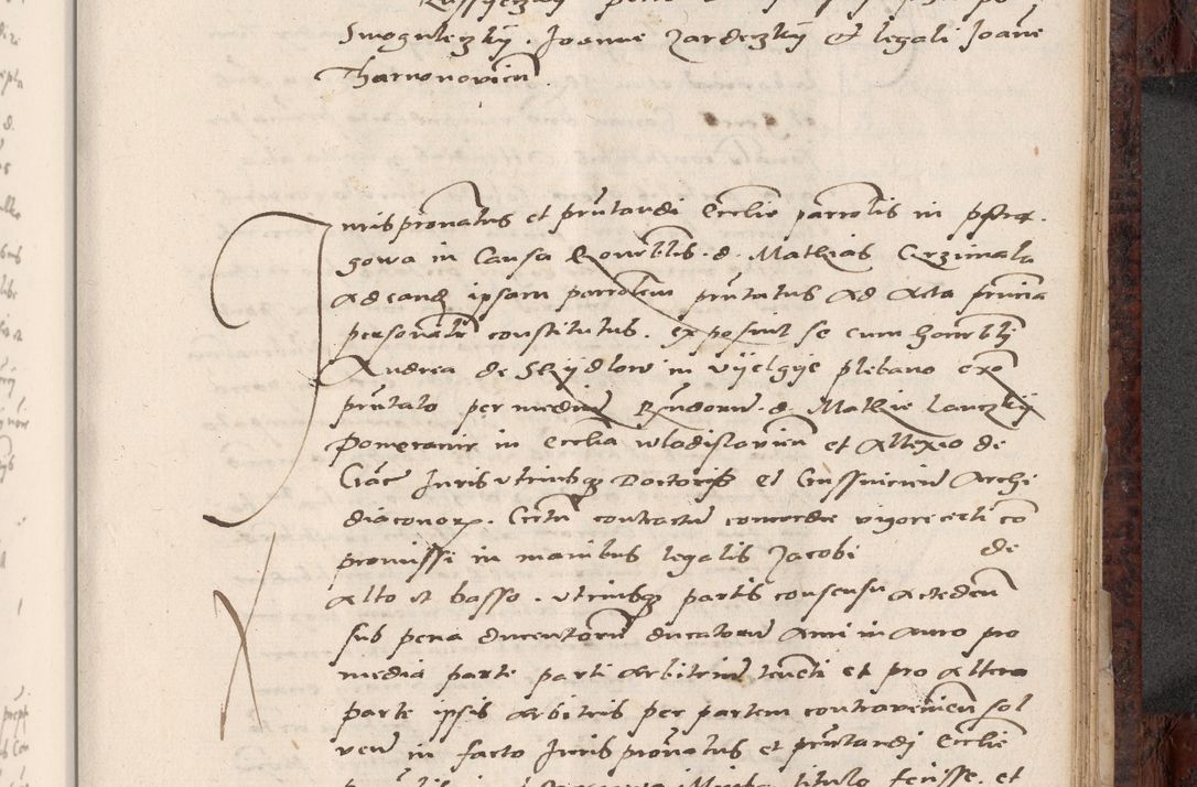 Zdjęcie nr 621 dla obiektu archiwalnego: Acta actorum causar[um sen]tenciarum tam diffinitivarum quam interlocutoriarum et obligacionum coram reverendo domino Benedicto Isdbienski cancellario Gnesnensi, cantore et vicario in spiritualibus generali Craccoviensi ad annum Domini millesimum quingentesimum quadragesimum quartum, cuius indicio est secunda, pontificatus sanctiss[imi] in Christo patris et [domi]ni nostri domini Pauli divina providencia pape tercii feliciter moderni, anno coronancionis eiusdem decimo, continuantur