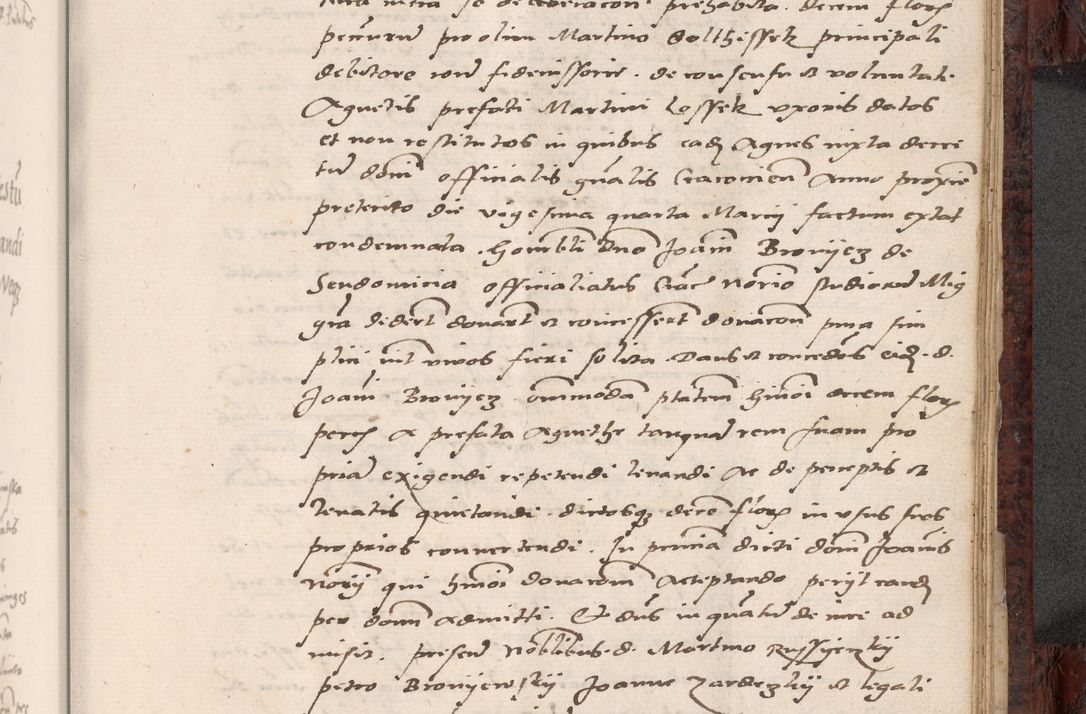 Zdjęcie nr 625 dla obiektu archiwalnego: Acta actorum causar[um sen]tenciarum tam diffinitivarum quam interlocutoriarum et obligacionum coram reverendo domino Benedicto Isdbienski cancellario Gnesnensi, cantore et vicario in spiritualibus generali Craccoviensi ad annum Domini millesimum quingentesimum quadragesimum quartum, cuius indicio est secunda, pontificatus sanctiss[imi] in Christo patris et [domi]ni nostri domini Pauli divina providencia pape tercii feliciter moderni, anno coronancionis eiusdem decimo, continuantur