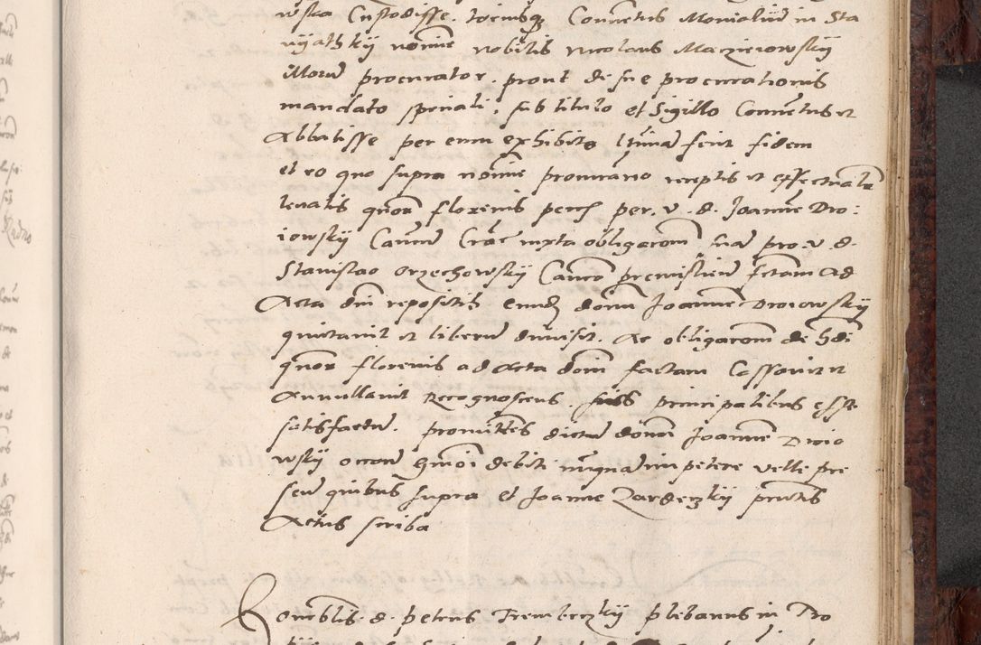 Zdjęcie nr 619 dla obiektu archiwalnego: Acta actorum causar[um sen]tenciarum tam diffinitivarum quam interlocutoriarum et obligacionum coram reverendo domino Benedicto Isdbienski cancellario Gnesnensi, cantore et vicario in spiritualibus generali Craccoviensi ad annum Domini millesimum quingentesimum quadragesimum quartum, cuius indicio est secunda, pontificatus sanctiss[imi] in Christo patris et [domi]ni nostri domini Pauli divina providencia pape tercii feliciter moderni, anno coronancionis eiusdem decimo, continuantur