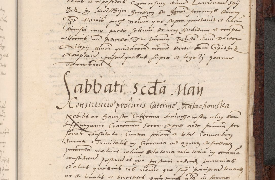 Zdjęcie nr 817 dla obiektu archiwalnego: Acta actorum causar[um sen]tenciarum tam diffinitivarum quam interlocutoriarum et obligacionum coram reverendo domino Benedicto Isdbienski cancellario Gnesnensi, cantore et vicario in spiritualibus generali Craccoviensi ad annum Domini millesimum quingentesimum quadragesimum quartum, cuius indicio est secunda, pontificatus sanctiss[imi] in Christo patris et [domi]ni nostri domini Pauli divina providencia pape tercii feliciter moderni, anno coronancionis eiusdem decimo, continuantur