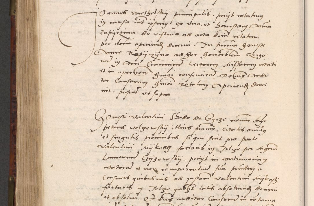 Zdjęcie nr 816 dla obiektu archiwalnego: Acta actorum causar[um sen]tenciarum tam diffinitivarum quam interlocutoriarum et obligacionum coram reverendo domino Benedicto Isdbienski cancellario Gnesnensi, cantore et vicario in spiritualibus generali Craccoviensi ad annum Domini millesimum quingentesimum quadragesimum quartum, cuius indicio est secunda, pontificatus sanctiss[imi] in Christo patris et [domi]ni nostri domini Pauli divina providencia pape tercii feliciter moderni, anno coronancionis eiusdem decimo, continuantur