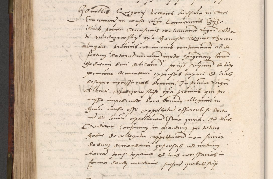 Zdjęcie nr 818 dla obiektu archiwalnego: Acta actorum causar[um sen]tenciarum tam diffinitivarum quam interlocutoriarum et obligacionum coram reverendo domino Benedicto Isdbienski cancellario Gnesnensi, cantore et vicario in spiritualibus generali Craccoviensi ad annum Domini millesimum quingentesimum quadragesimum quartum, cuius indicio est secunda, pontificatus sanctiss[imi] in Christo patris et [domi]ni nostri domini Pauli divina providencia pape tercii feliciter moderni, anno coronancionis eiusdem decimo, continuantur