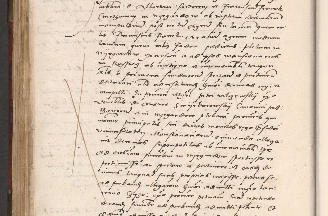 Zdjęcie nr 966 dla obiektu archiwalnego: Acta actorum causar[um sen]tenciarum tam diffinitivarum quam interlocutoriarum et obligacionum coram reverendo domino Benedicto Isdbienski cancellario Gnesnensi, cantore et vicario in spiritualibus generali Craccoviensi ad annum Domini millesimum quingentesimum quadragesimum quartum, cuius indicio est secunda, pontificatus sanctiss[imi] in Christo patris et [domi]ni nostri domini Pauli divina providencia pape tercii feliciter moderni, anno coronancionis eiusdem decimo, continuantur