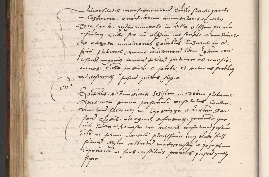 Zdjęcie nr 964 dla obiektu archiwalnego: Acta actorum causar[um sen]tenciarum tam diffinitivarum quam interlocutoriarum et obligacionum coram reverendo domino Benedicto Isdbienski cancellario Gnesnensi, cantore et vicario in spiritualibus generali Craccoviensi ad annum Domini millesimum quingentesimum quadragesimum quartum, cuius indicio est secunda, pontificatus sanctiss[imi] in Christo patris et [domi]ni nostri domini Pauli divina providencia pape tercii feliciter moderni, anno coronancionis eiusdem decimo, continuantur