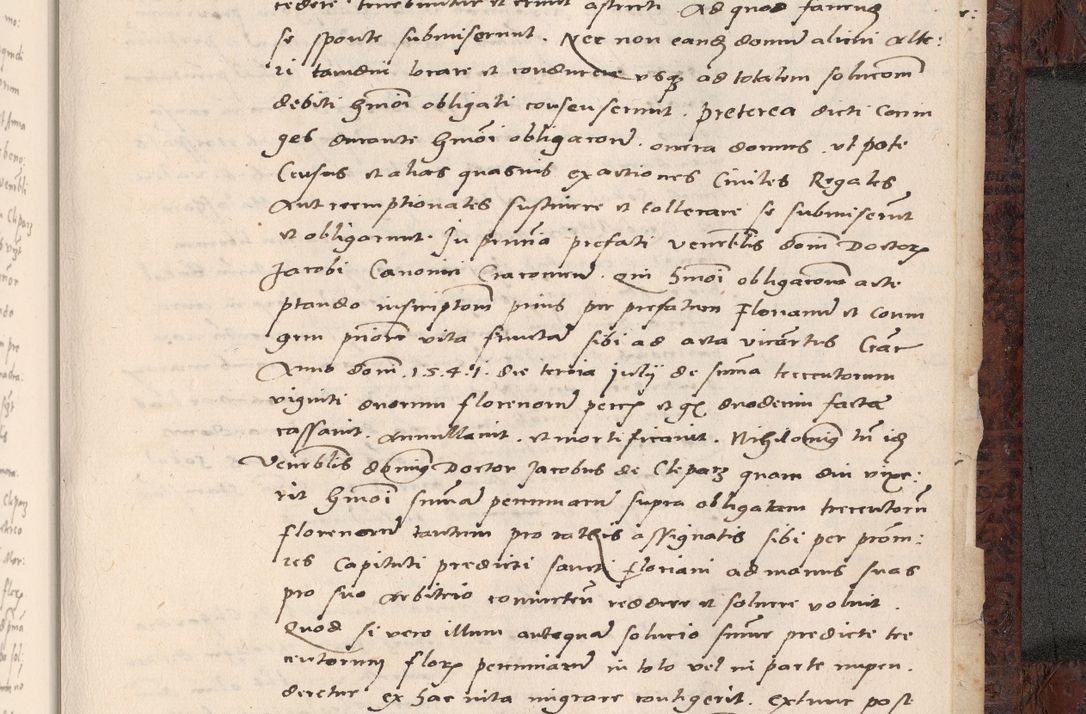 Zdjęcie nr 959 dla obiektu archiwalnego: Acta actorum causar[um sen]tenciarum tam diffinitivarum quam interlocutoriarum et obligacionum coram reverendo domino Benedicto Isdbienski cancellario Gnesnensi, cantore et vicario in spiritualibus generali Craccoviensi ad annum Domini millesimum quingentesimum quadragesimum quartum, cuius indicio est secunda, pontificatus sanctiss[imi] in Christo patris et [domi]ni nostri domini Pauli divina providencia pape tercii feliciter moderni, anno coronancionis eiusdem decimo, continuantur