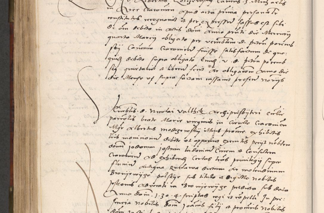 Zdjęcie nr 956 dla obiektu archiwalnego: Acta actorum causar[um sen]tenciarum tam diffinitivarum quam interlocutoriarum et obligacionum coram reverendo domino Benedicto Isdbienski cancellario Gnesnensi, cantore et vicario in spiritualibus generali Craccoviensi ad annum Domini millesimum quingentesimum quadragesimum quartum, cuius indicio est secunda, pontificatus sanctiss[imi] in Christo patris et [domi]ni nostri domini Pauli divina providencia pape tercii feliciter moderni, anno coronancionis eiusdem decimo, continuantur