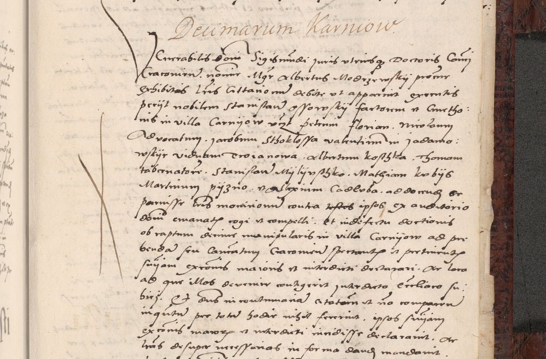Zdjęcie nr 953 dla obiektu archiwalnego: Acta actorum causar[um sen]tenciarum tam diffinitivarum quam interlocutoriarum et obligacionum coram reverendo domino Benedicto Isdbienski cancellario Gnesnensi, cantore et vicario in spiritualibus generali Craccoviensi ad annum Domini millesimum quingentesimum quadragesimum quartum, cuius indicio est secunda, pontificatus sanctiss[imi] in Christo patris et [domi]ni nostri domini Pauli divina providencia pape tercii feliciter moderni, anno coronancionis eiusdem decimo, continuantur
