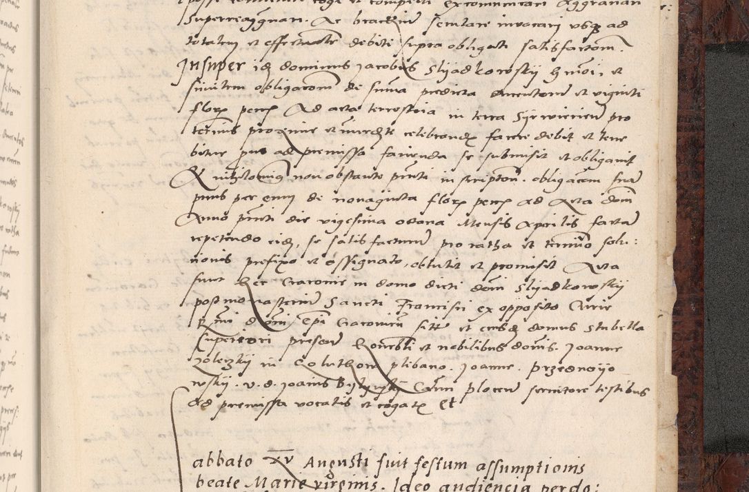 Zdjęcie nr 955 dla obiektu archiwalnego: Acta actorum causar[um sen]tenciarum tam diffinitivarum quam interlocutoriarum et obligacionum coram reverendo domino Benedicto Isdbienski cancellario Gnesnensi, cantore et vicario in spiritualibus generali Craccoviensi ad annum Domini millesimum quingentesimum quadragesimum quartum, cuius indicio est secunda, pontificatus sanctiss[imi] in Christo patris et [domi]ni nostri domini Pauli divina providencia pape tercii feliciter moderni, anno coronancionis eiusdem decimo, continuantur