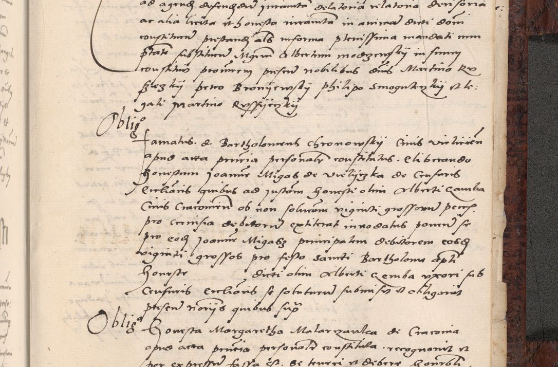 Zdjęcie nr 949 dla obiektu archiwalnego: Acta actorum causar[um sen]tenciarum tam diffinitivarum quam interlocutoriarum et obligacionum coram reverendo domino Benedicto Isdbienski cancellario Gnesnensi, cantore et vicario in spiritualibus generali Craccoviensi ad annum Domini millesimum quingentesimum quadragesimum quartum, cuius indicio est secunda, pontificatus sanctiss[imi] in Christo patris et [domi]ni nostri domini Pauli divina providencia pape tercii feliciter moderni, anno coronancionis eiusdem decimo, continuantur