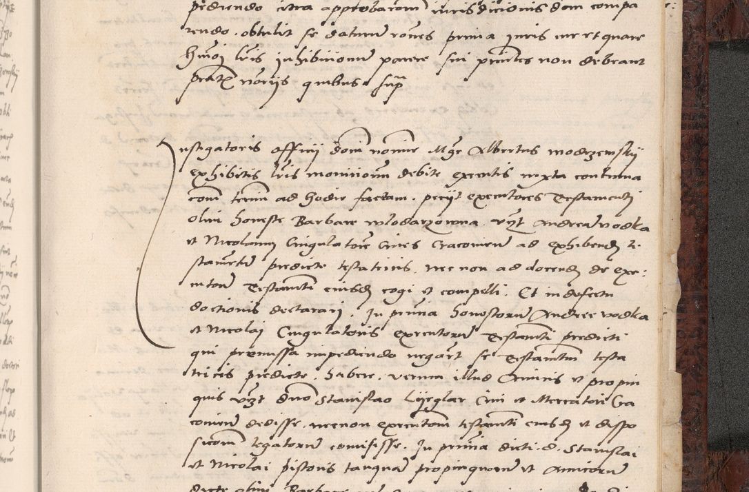Zdjęcie nr 945 dla obiektu archiwalnego: Acta actorum causar[um sen]tenciarum tam diffinitivarum quam interlocutoriarum et obligacionum coram reverendo domino Benedicto Isdbienski cancellario Gnesnensi, cantore et vicario in spiritualibus generali Craccoviensi ad annum Domini millesimum quingentesimum quadragesimum quartum, cuius indicio est secunda, pontificatus sanctiss[imi] in Christo patris et [domi]ni nostri domini Pauli divina providencia pape tercii feliciter moderni, anno coronancionis eiusdem decimo, continuantur
