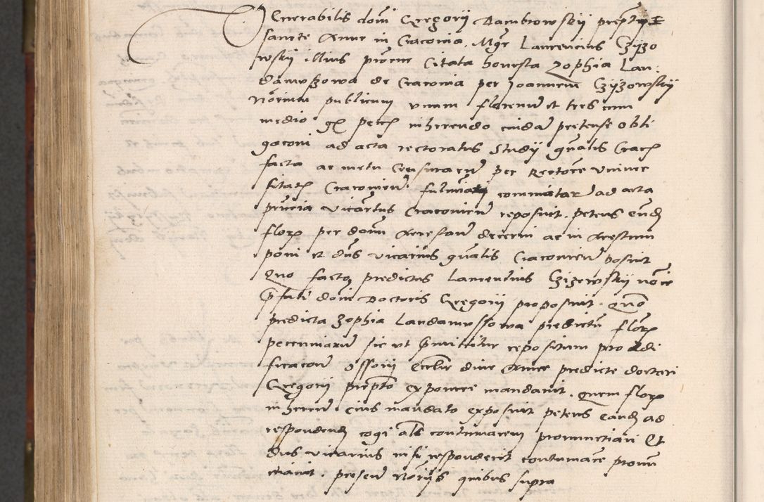 Zdjęcie nr 944 dla obiektu archiwalnego: Acta actorum causar[um sen]tenciarum tam diffinitivarum quam interlocutoriarum et obligacionum coram reverendo domino Benedicto Isdbienski cancellario Gnesnensi, cantore et vicario in spiritualibus generali Craccoviensi ad annum Domini millesimum quingentesimum quadragesimum quartum, cuius indicio est secunda, pontificatus sanctiss[imi] in Christo patris et [domi]ni nostri domini Pauli divina providencia pape tercii feliciter moderni, anno coronancionis eiusdem decimo, continuantur