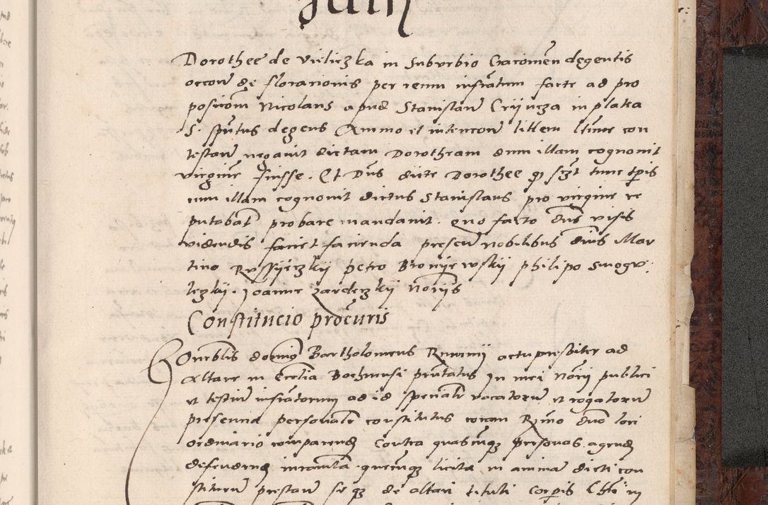 Zdjęcie nr 941 dla obiektu archiwalnego: Acta actorum causar[um sen]tenciarum tam diffinitivarum quam interlocutoriarum et obligacionum coram reverendo domino Benedicto Isdbienski cancellario Gnesnensi, cantore et vicario in spiritualibus generali Craccoviensi ad annum Domini millesimum quingentesimum quadragesimum quartum, cuius indicio est secunda, pontificatus sanctiss[imi] in Christo patris et [domi]ni nostri domini Pauli divina providencia pape tercii feliciter moderni, anno coronancionis eiusdem decimo, continuantur