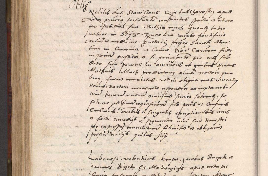 Zdjęcie nr 940 dla obiektu archiwalnego: Acta actorum causar[um sen]tenciarum tam diffinitivarum quam interlocutoriarum et obligacionum coram reverendo domino Benedicto Isdbienski cancellario Gnesnensi, cantore et vicario in spiritualibus generali Craccoviensi ad annum Domini millesimum quingentesimum quadragesimum quartum, cuius indicio est secunda, pontificatus sanctiss[imi] in Christo patris et [domi]ni nostri domini Pauli divina providencia pape tercii feliciter moderni, anno coronancionis eiusdem decimo, continuantur