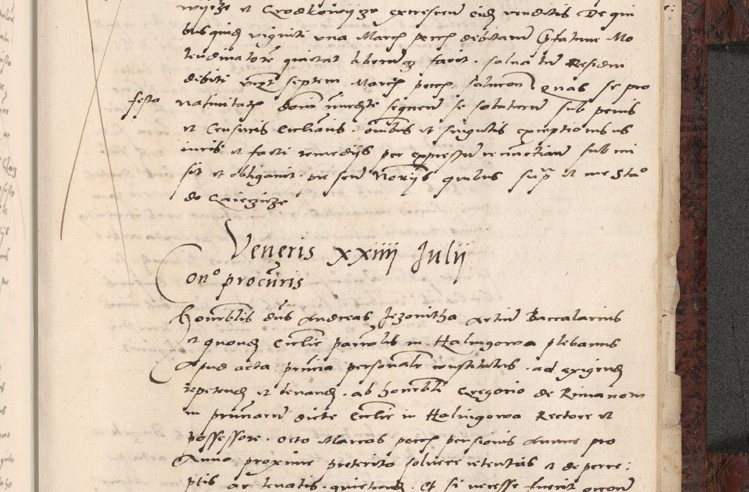 Zdjęcie nr 939 dla obiektu archiwalnego: Acta actorum causar[um sen]tenciarum tam diffinitivarum quam interlocutoriarum et obligacionum coram reverendo domino Benedicto Isdbienski cancellario Gnesnensi, cantore et vicario in spiritualibus generali Craccoviensi ad annum Domini millesimum quingentesimum quadragesimum quartum, cuius indicio est secunda, pontificatus sanctiss[imi] in Christo patris et [domi]ni nostri domini Pauli divina providencia pape tercii feliciter moderni, anno coronancionis eiusdem decimo, continuantur