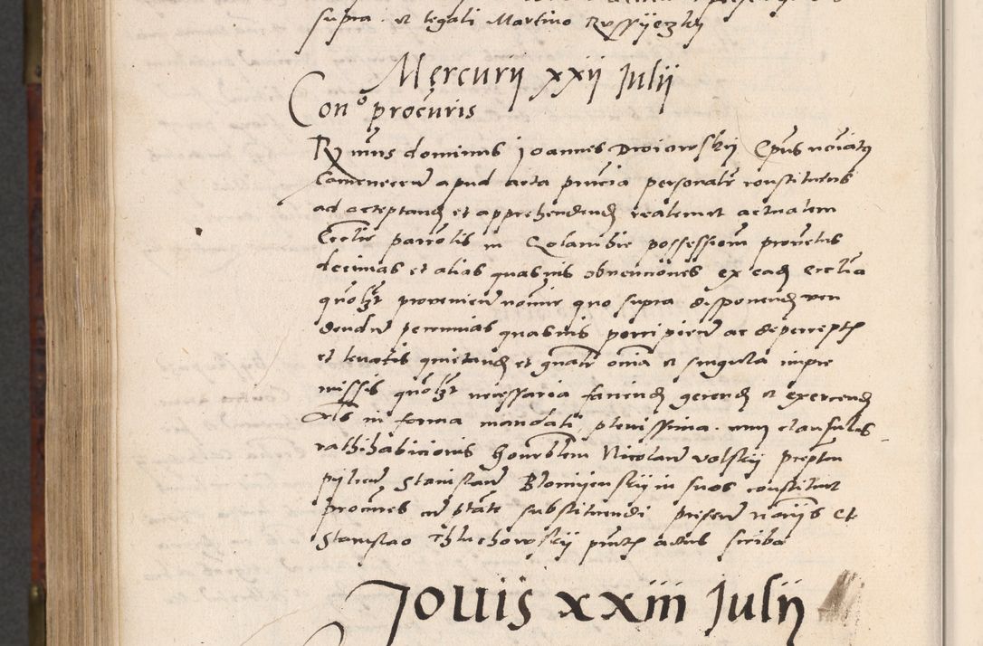 Zdjęcie nr 936 dla obiektu archiwalnego: Acta actorum causar[um sen]tenciarum tam diffinitivarum quam interlocutoriarum et obligacionum coram reverendo domino Benedicto Isdbienski cancellario Gnesnensi, cantore et vicario in spiritualibus generali Craccoviensi ad annum Domini millesimum quingentesimum quadragesimum quartum, cuius indicio est secunda, pontificatus sanctiss[imi] in Christo patris et [domi]ni nostri domini Pauli divina providencia pape tercii feliciter moderni, anno coronancionis eiusdem decimo, continuantur