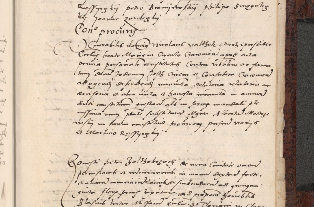 Zdjęcie nr 937 dla obiektu archiwalnego: Acta actorum causar[um sen]tenciarum tam diffinitivarum quam interlocutoriarum et obligacionum coram reverendo domino Benedicto Isdbienski cancellario Gnesnensi, cantore et vicario in spiritualibus generali Craccoviensi ad annum Domini millesimum quingentesimum quadragesimum quartum, cuius indicio est secunda, pontificatus sanctiss[imi] in Christo patris et [domi]ni nostri domini Pauli divina providencia pape tercii feliciter moderni, anno coronancionis eiusdem decimo, continuantur