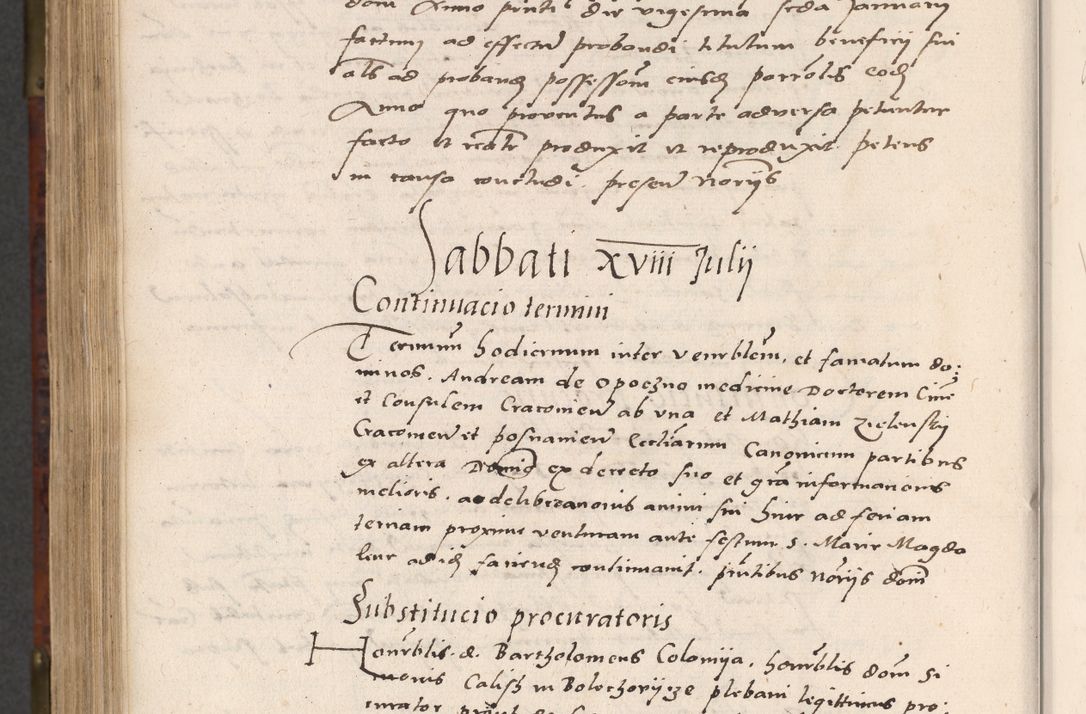 Zdjęcie nr 932 dla obiektu archiwalnego: Acta actorum causar[um sen]tenciarum tam diffinitivarum quam interlocutoriarum et obligacionum coram reverendo domino Benedicto Isdbienski cancellario Gnesnensi, cantore et vicario in spiritualibus generali Craccoviensi ad annum Domini millesimum quingentesimum quadragesimum quartum, cuius indicio est secunda, pontificatus sanctiss[imi] in Christo patris et [domi]ni nostri domini Pauli divina providencia pape tercii feliciter moderni, anno coronancionis eiusdem decimo, continuantur