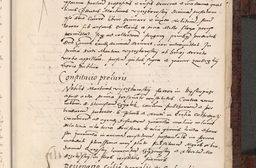 Zdjęcie nr 935 dla obiektu archiwalnego: Acta actorum causar[um sen]tenciarum tam diffinitivarum quam interlocutoriarum et obligacionum coram reverendo domino Benedicto Isdbienski cancellario Gnesnensi, cantore et vicario in spiritualibus generali Craccoviensi ad annum Domini millesimum quingentesimum quadragesimum quartum, cuius indicio est secunda, pontificatus sanctiss[imi] in Christo patris et [domi]ni nostri domini Pauli divina providencia pape tercii feliciter moderni, anno coronancionis eiusdem decimo, continuantur
