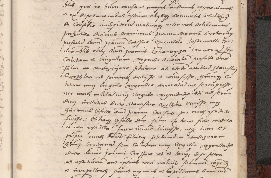 Zdjęcie nr 925 dla obiektu archiwalnego: Acta actorum causar[um sen]tenciarum tam diffinitivarum quam interlocutoriarum et obligacionum coram reverendo domino Benedicto Isdbienski cancellario Gnesnensi, cantore et vicario in spiritualibus generali Craccoviensi ad annum Domini millesimum quingentesimum quadragesimum quartum, cuius indicio est secunda, pontificatus sanctiss[imi] in Christo patris et [domi]ni nostri domini Pauli divina providencia pape tercii feliciter moderni, anno coronancionis eiusdem decimo, continuantur