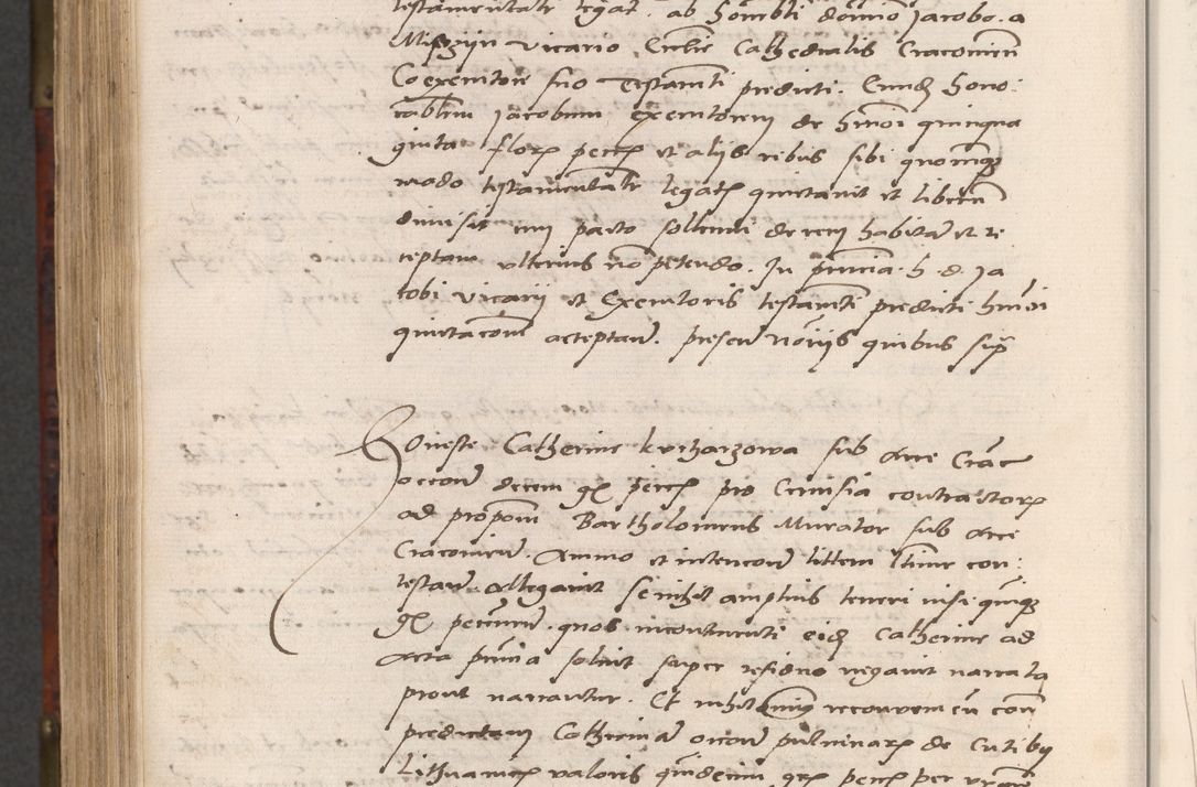 Zdjęcie nr 922 dla obiektu archiwalnego: Acta actorum causar[um sen]tenciarum tam diffinitivarum quam interlocutoriarum et obligacionum coram reverendo domino Benedicto Isdbienski cancellario Gnesnensi, cantore et vicario in spiritualibus generali Craccoviensi ad annum Domini millesimum quingentesimum quadragesimum quartum, cuius indicio est secunda, pontificatus sanctiss[imi] in Christo patris et [domi]ni nostri domini Pauli divina providencia pape tercii feliciter moderni, anno coronancionis eiusdem decimo, continuantur