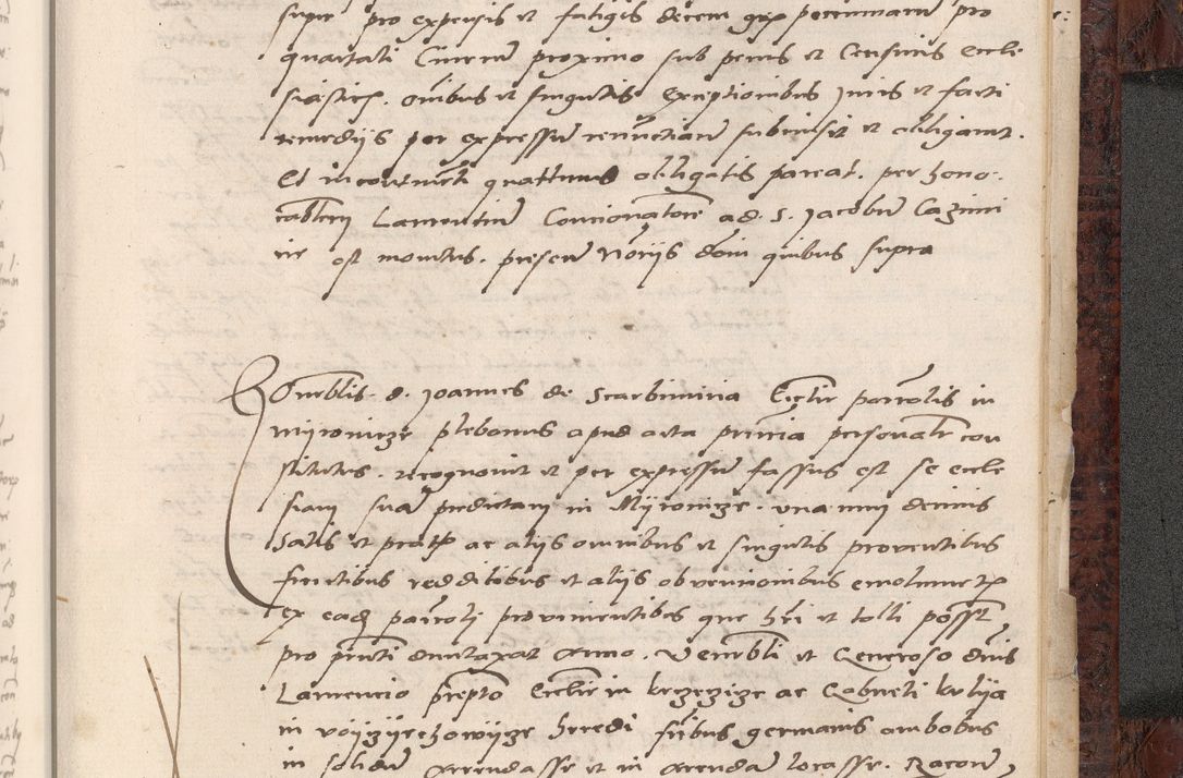 Zdjęcie nr 923 dla obiektu archiwalnego: Acta actorum causar[um sen]tenciarum tam diffinitivarum quam interlocutoriarum et obligacionum coram reverendo domino Benedicto Isdbienski cancellario Gnesnensi, cantore et vicario in spiritualibus generali Craccoviensi ad annum Domini millesimum quingentesimum quadragesimum quartum, cuius indicio est secunda, pontificatus sanctiss[imi] in Christo patris et [domi]ni nostri domini Pauli divina providencia pape tercii feliciter moderni, anno coronancionis eiusdem decimo, continuantur