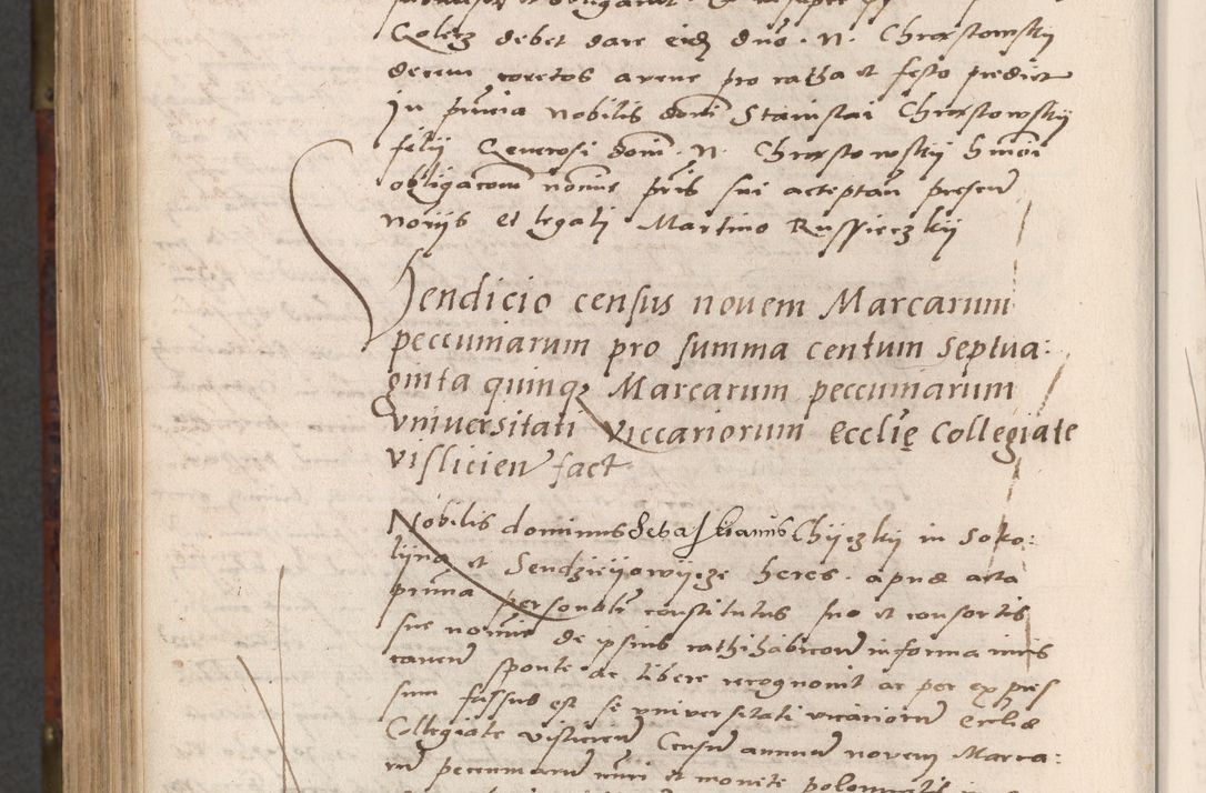 Zdjęcie nr 918 dla obiektu archiwalnego: Acta actorum causar[um sen]tenciarum tam diffinitivarum quam interlocutoriarum et obligacionum coram reverendo domino Benedicto Isdbienski cancellario Gnesnensi, cantore et vicario in spiritualibus generali Craccoviensi ad annum Domini millesimum quingentesimum quadragesimum quartum, cuius indicio est secunda, pontificatus sanctiss[imi] in Christo patris et [domi]ni nostri domini Pauli divina providencia pape tercii feliciter moderni, anno coronancionis eiusdem decimo, continuantur