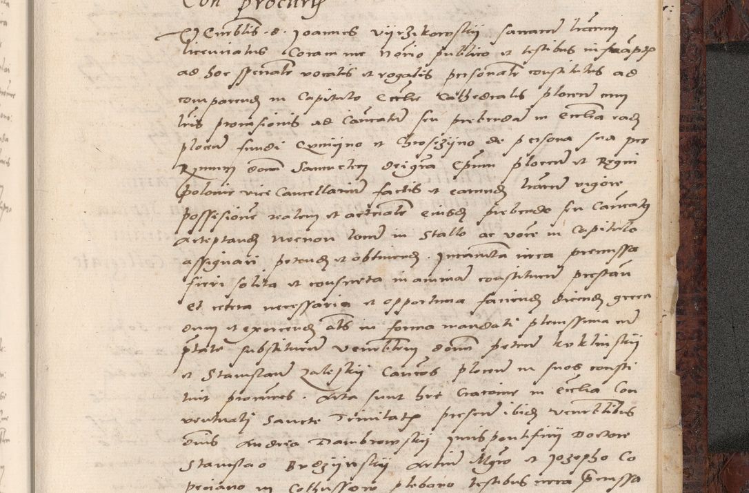Zdjęcie nr 917 dla obiektu archiwalnego: Acta actorum causar[um sen]tenciarum tam diffinitivarum quam interlocutoriarum et obligacionum coram reverendo domino Benedicto Isdbienski cancellario Gnesnensi, cantore et vicario in spiritualibus generali Craccoviensi ad annum Domini millesimum quingentesimum quadragesimum quartum, cuius indicio est secunda, pontificatus sanctiss[imi] in Christo patris et [domi]ni nostri domini Pauli divina providencia pape tercii feliciter moderni, anno coronancionis eiusdem decimo, continuantur