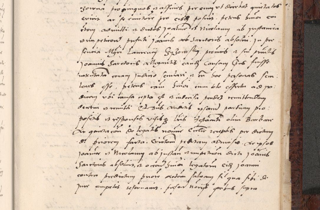 Zdjęcie nr 907 dla obiektu archiwalnego: Acta actorum causar[um sen]tenciarum tam diffinitivarum quam interlocutoriarum et obligacionum coram reverendo domino Benedicto Isdbienski cancellario Gnesnensi, cantore et vicario in spiritualibus generali Craccoviensi ad annum Domini millesimum quingentesimum quadragesimum quartum, cuius indicio est secunda, pontificatus sanctiss[imi] in Christo patris et [domi]ni nostri domini Pauli divina providencia pape tercii feliciter moderni, anno coronancionis eiusdem decimo, continuantur