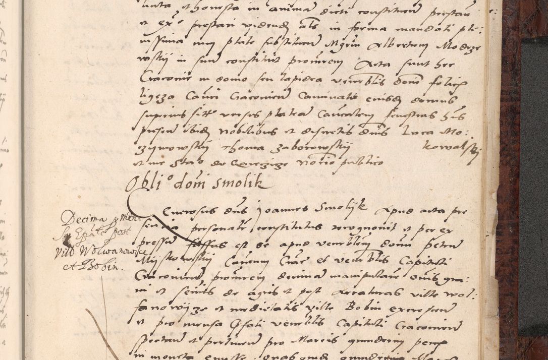Zdjęcie nr 905 dla obiektu archiwalnego: Acta actorum causar[um sen]tenciarum tam diffinitivarum quam interlocutoriarum et obligacionum coram reverendo domino Benedicto Isdbienski cancellario Gnesnensi, cantore et vicario in spiritualibus generali Craccoviensi ad annum Domini millesimum quingentesimum quadragesimum quartum, cuius indicio est secunda, pontificatus sanctiss[imi] in Christo patris et [domi]ni nostri domini Pauli divina providencia pape tercii feliciter moderni, anno coronancionis eiusdem decimo, continuantur