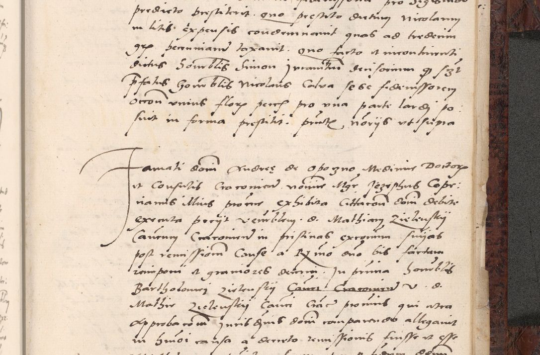 Zdjęcie nr 903 dla obiektu archiwalnego: Acta actorum causar[um sen]tenciarum tam diffinitivarum quam interlocutoriarum et obligacionum coram reverendo domino Benedicto Isdbienski cancellario Gnesnensi, cantore et vicario in spiritualibus generali Craccoviensi ad annum Domini millesimum quingentesimum quadragesimum quartum, cuius indicio est secunda, pontificatus sanctiss[imi] in Christo patris et [domi]ni nostri domini Pauli divina providencia pape tercii feliciter moderni, anno coronancionis eiusdem decimo, continuantur
