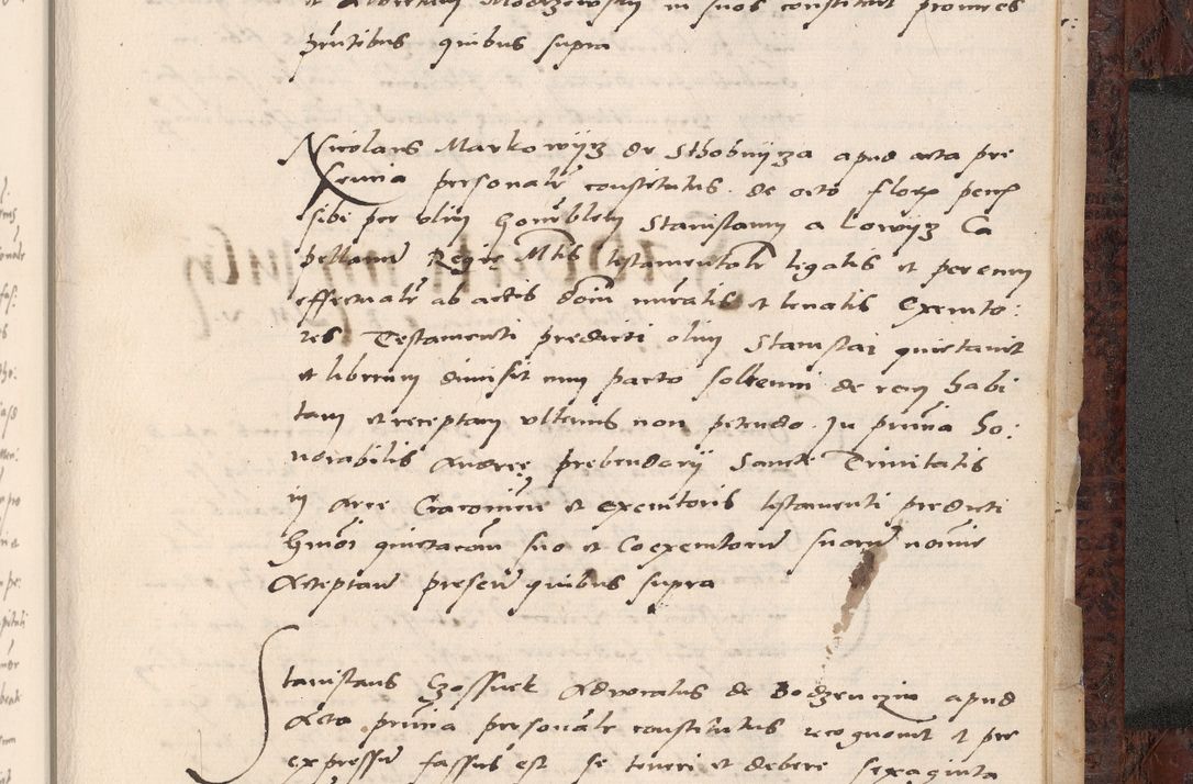 Zdjęcie nr 901 dla obiektu archiwalnego: Acta actorum causar[um sen]tenciarum tam diffinitivarum quam interlocutoriarum et obligacionum coram reverendo domino Benedicto Isdbienski cancellario Gnesnensi, cantore et vicario in spiritualibus generali Craccoviensi ad annum Domini millesimum quingentesimum quadragesimum quartum, cuius indicio est secunda, pontificatus sanctiss[imi] in Christo patris et [domi]ni nostri domini Pauli divina providencia pape tercii feliciter moderni, anno coronancionis eiusdem decimo, continuantur