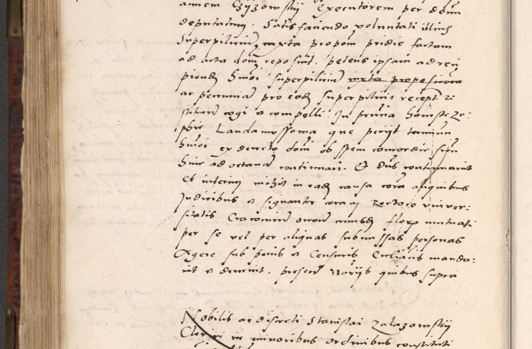 Zdjęcie nr 898 dla obiektu archiwalnego: Acta actorum causar[um sen]tenciarum tam diffinitivarum quam interlocutoriarum et obligacionum coram reverendo domino Benedicto Isdbienski cancellario Gnesnensi, cantore et vicario in spiritualibus generali Craccoviensi ad annum Domini millesimum quingentesimum quadragesimum quartum, cuius indicio est secunda, pontificatus sanctiss[imi] in Christo patris et [domi]ni nostri domini Pauli divina providencia pape tercii feliciter moderni, anno coronancionis eiusdem decimo, continuantur