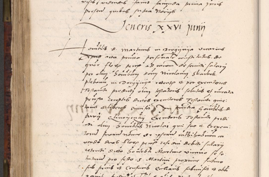 Zdjęcie nr 894 dla obiektu archiwalnego: Acta actorum causar[um sen]tenciarum tam diffinitivarum quam interlocutoriarum et obligacionum coram reverendo domino Benedicto Isdbienski cancellario Gnesnensi, cantore et vicario in spiritualibus generali Craccoviensi ad annum Domini millesimum quingentesimum quadragesimum quartum, cuius indicio est secunda, pontificatus sanctiss[imi] in Christo patris et [domi]ni nostri domini Pauli divina providencia pape tercii feliciter moderni, anno coronancionis eiusdem decimo, continuantur