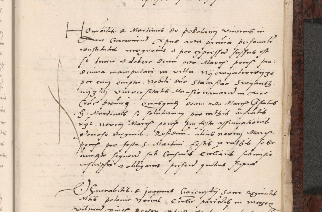 Zdjęcie nr 899 dla obiektu archiwalnego: Acta actorum causar[um sen]tenciarum tam diffinitivarum quam interlocutoriarum et obligacionum coram reverendo domino Benedicto Isdbienski cancellario Gnesnensi, cantore et vicario in spiritualibus generali Craccoviensi ad annum Domini millesimum quingentesimum quadragesimum quartum, cuius indicio est secunda, pontificatus sanctiss[imi] in Christo patris et [domi]ni nostri domini Pauli divina providencia pape tercii feliciter moderni, anno coronancionis eiusdem decimo, continuantur