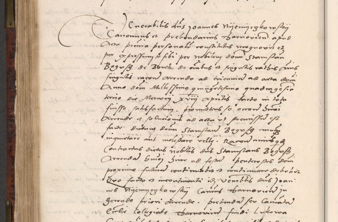 Zdjęcie nr 890 dla obiektu archiwalnego: Acta actorum causar[um sen]tenciarum tam diffinitivarum quam interlocutoriarum et obligacionum coram reverendo domino Benedicto Isdbienski cancellario Gnesnensi, cantore et vicario in spiritualibus generali Craccoviensi ad annum Domini millesimum quingentesimum quadragesimum quartum, cuius indicio est secunda, pontificatus sanctiss[imi] in Christo patris et [domi]ni nostri domini Pauli divina providencia pape tercii feliciter moderni, anno coronancionis eiusdem decimo, continuantur