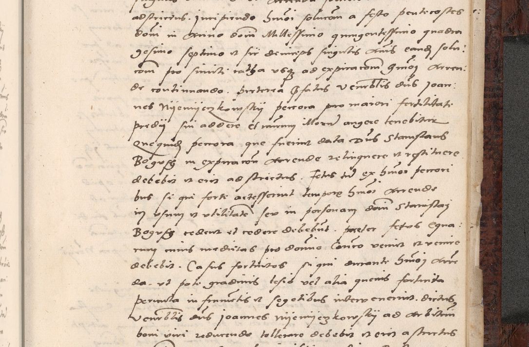 Zdjęcie nr 891 dla obiektu archiwalnego: Acta actorum causar[um sen]tenciarum tam diffinitivarum quam interlocutoriarum et obligacionum coram reverendo domino Benedicto Isdbienski cancellario Gnesnensi, cantore et vicario in spiritualibus generali Craccoviensi ad annum Domini millesimum quingentesimum quadragesimum quartum, cuius indicio est secunda, pontificatus sanctiss[imi] in Christo patris et [domi]ni nostri domini Pauli divina providencia pape tercii feliciter moderni, anno coronancionis eiusdem decimo, continuantur