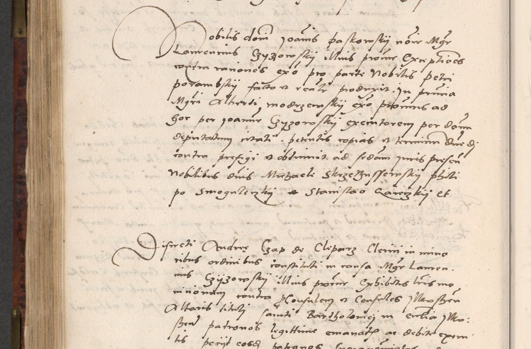 Zdjęcie nr 888 dla obiektu archiwalnego: Acta actorum causar[um sen]tenciarum tam diffinitivarum quam interlocutoriarum et obligacionum coram reverendo domino Benedicto Isdbienski cancellario Gnesnensi, cantore et vicario in spiritualibus generali Craccoviensi ad annum Domini millesimum quingentesimum quadragesimum quartum, cuius indicio est secunda, pontificatus sanctiss[imi] in Christo patris et [domi]ni nostri domini Pauli divina providencia pape tercii feliciter moderni, anno coronancionis eiusdem decimo, continuantur