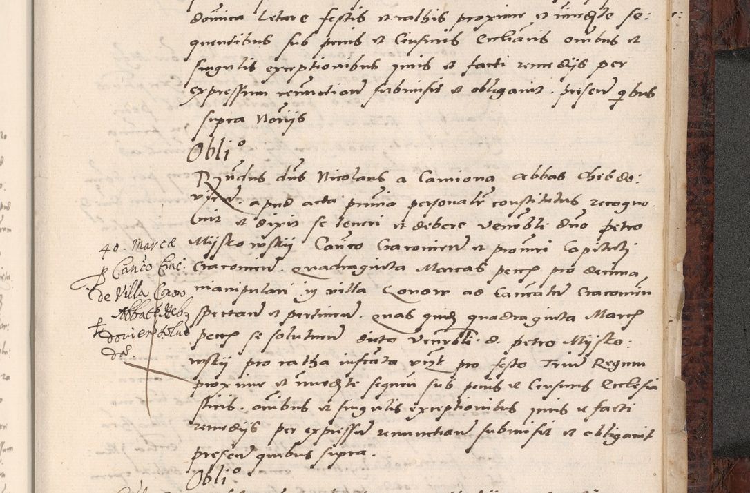 Zdjęcie nr 887 dla obiektu archiwalnego: Acta actorum causar[um sen]tenciarum tam diffinitivarum quam interlocutoriarum et obligacionum coram reverendo domino Benedicto Isdbienski cancellario Gnesnensi, cantore et vicario in spiritualibus generali Craccoviensi ad annum Domini millesimum quingentesimum quadragesimum quartum, cuius indicio est secunda, pontificatus sanctiss[imi] in Christo patris et [domi]ni nostri domini Pauli divina providencia pape tercii feliciter moderni, anno coronancionis eiusdem decimo, continuantur