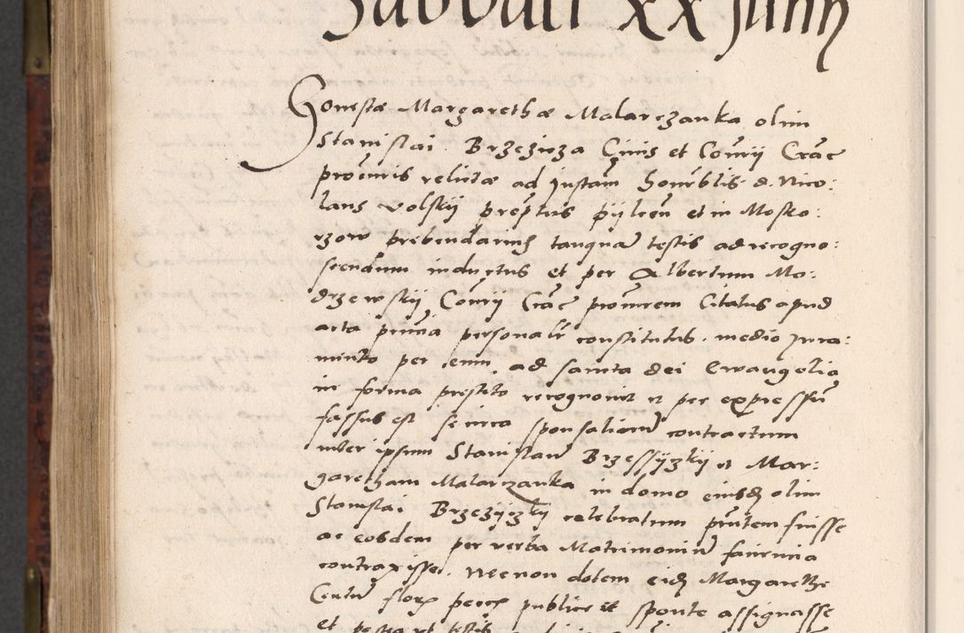 Zdjęcie nr 884 dla obiektu archiwalnego: Acta actorum causar[um sen]tenciarum tam diffinitivarum quam interlocutoriarum et obligacionum coram reverendo domino Benedicto Isdbienski cancellario Gnesnensi, cantore et vicario in spiritualibus generali Craccoviensi ad annum Domini millesimum quingentesimum quadragesimum quartum, cuius indicio est secunda, pontificatus sanctiss[imi] in Christo patris et [domi]ni nostri domini Pauli divina providencia pape tercii feliciter moderni, anno coronancionis eiusdem decimo, continuantur